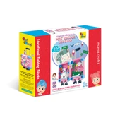 Ogi Mogi Toys Eğitici Bloklar Pembe Valiz 519 Parça, Lego Uyumlu Yapı Seti - 4