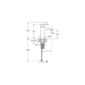 Flow Square Lavabo Bataryası - A42938 - 2