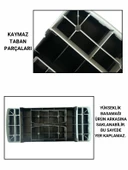 Step Tahtası 2 Kademe Yükseklik Ayarlı Step Egzersiz Aleti, Kardiyo ve Fitness Platformu - 2