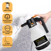 Polham 2 Litre Şarjlı Otomatik Yüksek Basınçlı Araç Yıkama Köpük Püskürtücü El Pompası, Çok Amaçlı Köpük Pompası thumbnail 1