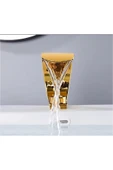 OEM Banyo Lavabo Bataryası Gold Altın Dore Renk Şelale 7 Yıl Garantili İthal Yeni Oval Tasarım. thumbnail 5