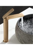 OEM Banyo Çanak Lavabo Bataryası Antik Renk Yeni Tasarım Şelale Model 7 Yıl Garantili Ithal thumbnail 3