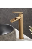 OEM Banyo Çanak Lavabo Bataryası Antik Renk Şelale Yeni Model 7 Yıl Garantili Ithal thumbnail 1