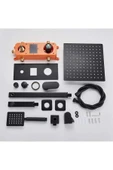 OEM Dijital Sıcaklık Led Ekran Duş Seti Ankastre Mat Siyah 3 Yollu Model Sıva Altı Dahil 7 Yıl Garantili thumbnail 5