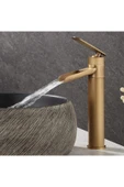 OEM Banyo Çanak Lavabo Bataryası Antik Renk Şelale Yeni Model 7 Yıl Garantili Ithal thumbnail 5