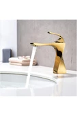 OEM Banyo Lavabo Bataryası Gold Altın Dore Renk 7 Yıl Garantili İthal Yeni Tasarım. thumbnail 3