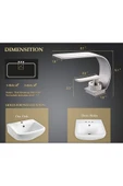 OEM Banyo Lavabo Bataryası Mat Krom Nikel Renk Şelale 7 Yıl Garantili İthal Yeni İnce Tasarım. thumbnail 5