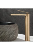 OEM Banyo Çanak Lavabo Bataryası Antik Renk Yeni Tasarım Şelale Model 7 Yıl Garantili Ithal thumbnail 2