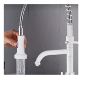 OEM Mutfak Evye Bataryası Dual Flow Su Arıtma Çıkışlı Spiralli Ve Fiskiyeli 7 Yıl Garanti Ithal Beyaz thumbnail 3