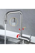 OEM Mutfak Pencere Önü Katlanır Evye Bataryası Mat Siyah İthal Yeni 7 Yıl Garantili - 7