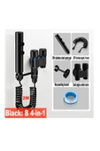OEM Banyo Bide Basınçlı Püskürtücü Taharet Musluğu Siyah Çift Fonksiyonlu İThal 7 Yıl Garantili thumbnail 2