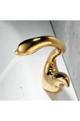 OEM Banyo Lavabo Bataryası Kuğu Model Altın Dore Gold Renk Yeni Ürün Ithal 7 Yıl Garantili İthal thumbnail 3