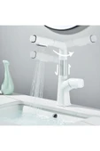 OEM Banyo Lavabo Bataryası Asansörlü Yeni Sistem Beyaz Spiralli Ve Fiskiyeli 7 Yıl Garantili İthal thumbnail 4