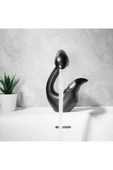OEM Banyo Lavabo Bataryası Kuğu 2025 Mat Siyah Renk Yeni Ürün Ithal 7 Yıl Garantili İthal thumbnail 3