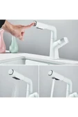 OEM Banyo Lavabo Bataryası Asansörlü Yeni Sistem Beyaz Spiralli Ve Fiskiyeli 7 Yıl Garantili İthal thumbnail 6
