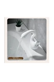 OEM Banyo Lavabo Bataryası Kuğu Model Beyaz Renk Yeni Ürün Ithal 7 Yıl Garantili İthal thumbnail 2