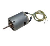 30cm Kablo Lehimli 12V DC Motor Hobi Oyuncak Elektrik Deney Motoru - 2
