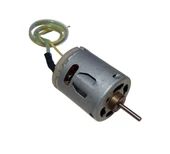 30cm Kablo Lehimli 12V DC Motor Hobi Oyuncak Elektrik Deney Motoru - 4