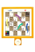 Lapin Deney Atölyesi Snake Ladders – Dekoratif Duvar Oyunu, Ofis/Okul Ortak Alanlar için Oyunlar - 1