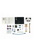 Lapin Deney Atölyesi LAPİNOTTO Özel Tasarım Ahşap STEM Robot Yap Bluetooth Destekli DIY Kendin Yap Robot Otto Robot - 4