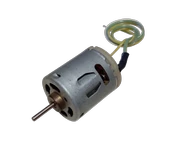 30cm Kablo Lehimli 12V DC Motor Hobi Oyuncak Elektrik Deney Motoru - 3