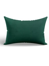 Mrs.Gugar Zümrüt Yeşili Dikdörtgen Kırlent Kılıfı thumbnail 2