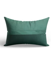 Mrs.Gugar Zümrüt Yeşili Dikdörtgen Kırlent Kılıfı thumbnail 3