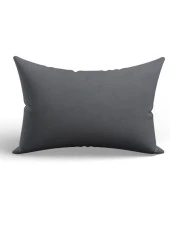 Mrs.Gugar Antrasit Dikdörtgen Kırlent Kılıfı - 2