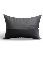 Mrs.Gugar Antrasit Dikdörtgen Kırlent Kılıfı - 3