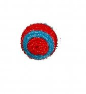 Polo Top Çizgili İp Kaplama Top 4,5Cm - 3