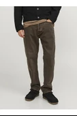 Jack & Jones Erkek Kahverengi Pantolon 12246401 thumbnail 3