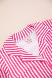 Lemoon Çizgili Düğmeli Çocuk Pijama Takımı - 10