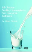 Isıl Olmayan Yenilikçi Teknolojilerin Süt Sanayinde - 1