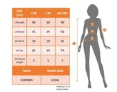 Kadın Kısa Kollu Kruvaze Yakalı Beli Lastikli Aerobin Elbise thumbnail 5