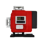 Çizgi Lazer Terazi 4D 2 Batarya Otomatik Seviye Ölçüm Cihazı Yeşil Lazeri Hizalama Tek ve Birlikte thumbnail 1