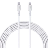 Aukey Cb-ncl1-wh Naylon Örgülü 3a 480mbps Type-c Lıghtnıng Kablosu 1.8mt - 1