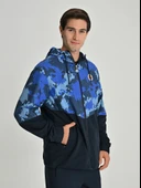 Fenerbahçe S.K. 25/26 Tribün Kamuflaj Yağmurluk Antrenman Jacket Eşofman Üstü Erkek Ceket thumbnail 3