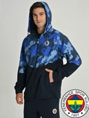 Fenerbahçe S.K. 25/26 Tribün Kamuflaj Yağmurluk Antrenman Jacket Eşofman Üstü Erkek Ceket thumbnail 1