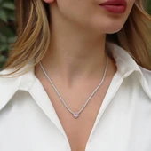 Kalpli Pembe Taşlı Su Yolu Set thumbnail 2