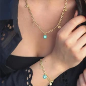 Gold Kaplama 2'li Gümüş Dilek Seti thumbnail 1