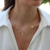 Deniz Figürlü Gold Gümüş Kolye thumbnail 2