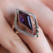 Ametist Taşlı Otantik Tasarım Set thumbnail 2