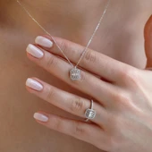 Baget Kesim Gümüş Set thumbnail 3