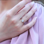 Zircon Taşlı Gümüş Otantik Set thumbnail 2