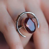 Zultanit Taşlı Gümüş Otantik Set thumbnail 2