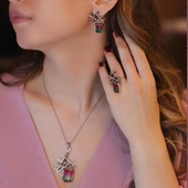 Mistik Taşlı Otantik Tasarım Set thumbnail 1