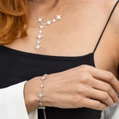 Kutup Yıldızı Gümüş Bileklik thumbnail 1