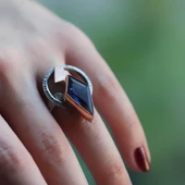 Safir Taşlı Otantik Tasarım Set thumbnail 3