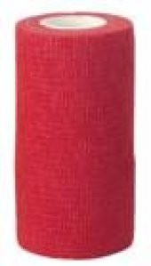 KERBL TIRNAK BANDAJI VETLASTİC KIRMIZI 10CM - 1