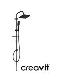 Yağmurlama Robot Tepe Duş Başlığı Seti Duş Takımı (SİYAH) thumbnail 2